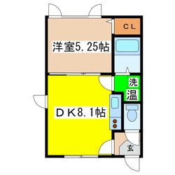 丸松マンションＣの物件間取画像